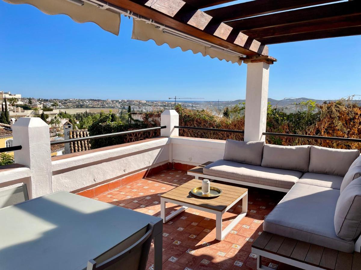 Semidetached Duplex Home At Puebla Aida, Mijas Golf With Pool, Golf And Sea Views Málaga Exterior foto
